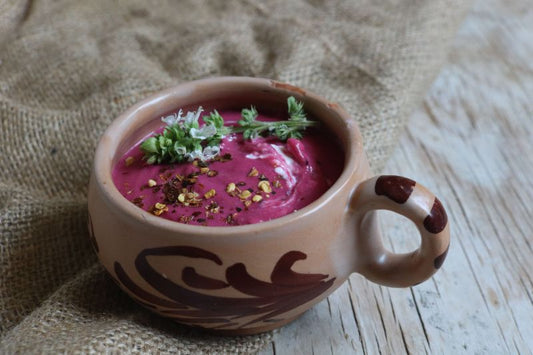 Ruby Beet Soup with Cumin and Chilli