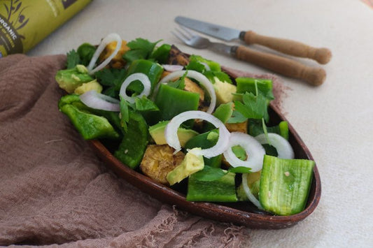 Avocado Plantain Salad