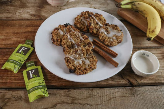 Banana Apple Oat Cookies