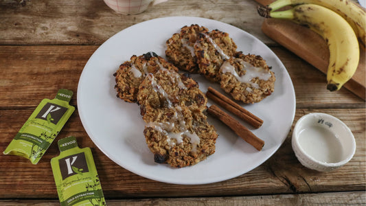 Banana Apple Oat Cookies