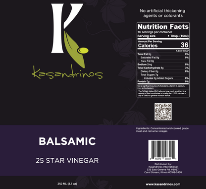 250ml Balsamic 25 Star Vinegar