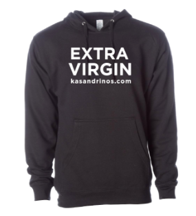 Kasandrinos Logo Extra Virgin Hoodie