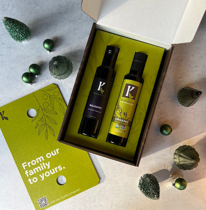 Kasandrinos Olive Oil & Vinegar Gift Box