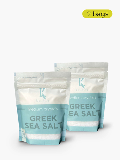 Greek Sea Salt - Medium Crystals