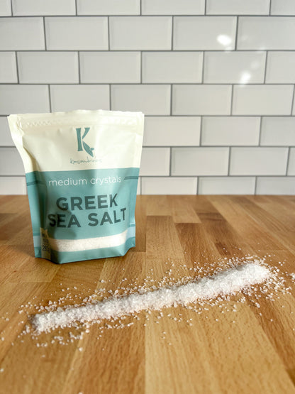 Greek Sea Salt - Medium Crystals